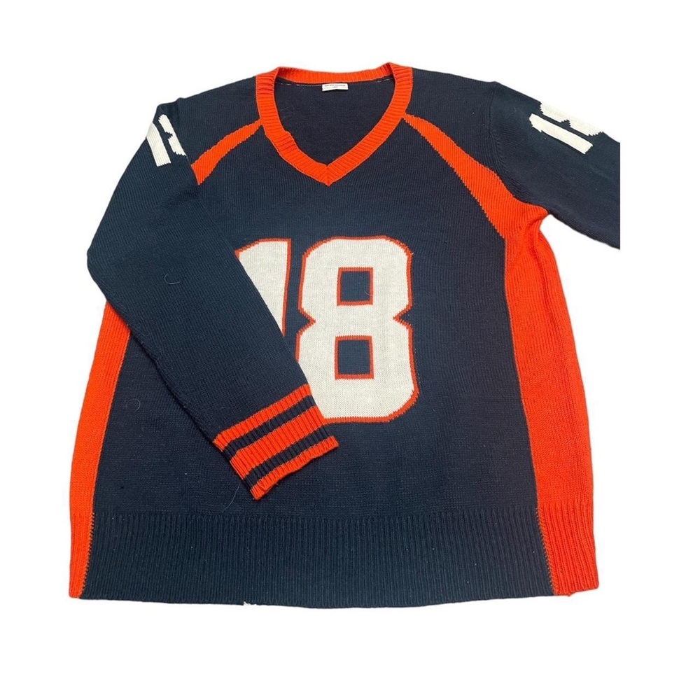 vintage knit jersey sweater